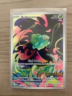 Bulbasaur - (Mega Evolution Stamped) 133/132 Miscellaneous Cards & Products Holo - Image 1