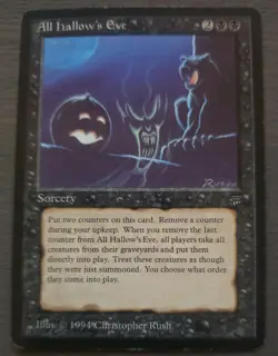 All Hallow's Eve - MTG: Magic The Gathering Legends English - Lightly Played - Image 1