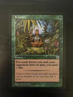 Fruition Portal Authentic English Mtg Magic the Gathering LP MP - Image 1