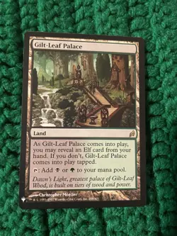 MTG Magic the Gathering Gilt-Leaf Palace The List Reprints Lorwyn Elf Golgari - Image 1