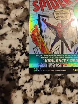 Peter Parker M 0232 (Borderless) MTG Magic: Marvel Spider-Man Foil Amazing - Image 3