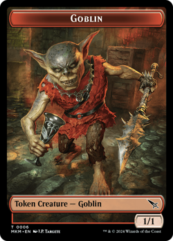 x4 Goblin Karlov TMKM MTG 6 TOKEN M/NM 4x - Image 1