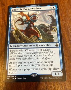 MTG Zndrsplt, Eye of Wisdom - Battlebond - Image 1