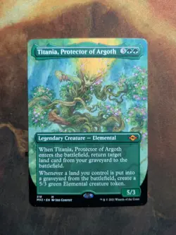 Titania, Protector of Argoth (Borderless) Modern Horizons 2 Regular - Image 1