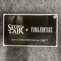 MTG: Secret Lair x Final Fantasy: Gilded Lotus Foil, Dented, AS-IS, No Returns - Image 1