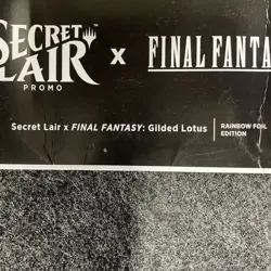 MTG: Secret Lair x Final Fantasy: Gilded Lotus Foil, Dented, AS-IS, No Returns - Image 2