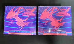 x2 Darkness Ablaze Elite Trainer Box ETB Pokemon Sword & Shield - Factory Sealed - Image 1