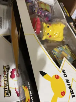 Lot Of 2 Pokemon Celebrations Premium Figure Collection Pikachu VMAX New - Image 1