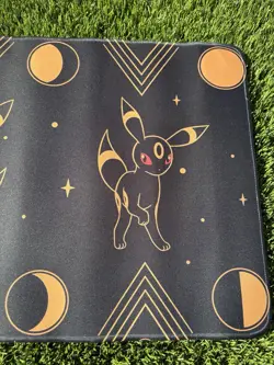 Pokemon Umbreon CCG Playmat TCG Gaming Desktop Mousepad Mat Pokemon 24in - Image 4