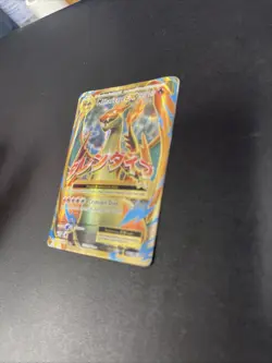 Pokemon TCG Evolutions Holo Full Art M Charizard EX 101/108 Damaged - Image 3