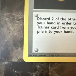 1999 Pokemon TCG Trainer Item Finder Base Set 74/102 Rare Regular Unlimited - Image 5