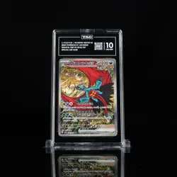 TAG 10 Gem Mint 2024 Pokemon Japanese Roaring Moon ex #218/187 Terastal Fest Ex - Image 1