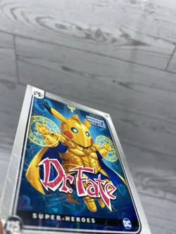 Pikachu as Dr. Fate #125 Lazer Holo DC Heroes & Villains (Non-Pokemon Fan Art) - Image 4