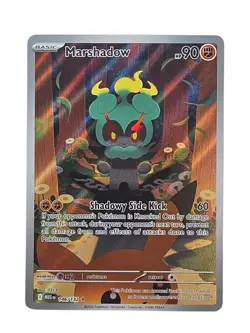 Pokemon TCG Marshadow 146/132 Full Art Holo Me01 Mega Evolution Basic Ghost NM - Image 1