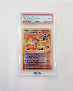 2016 Pokemon XY Charizard #11 Rev. Foil Evolutions PSA 9 MINT - Image 1