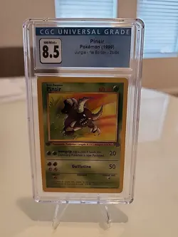 Pinsir 25/64 Jungle 1st Edition Pokemon 1999 CGC 8.5 - Image 1