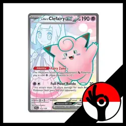 Pokemon TCG: Journey Together - 173/159 - Lillie's Clefairy Ex - Image 1