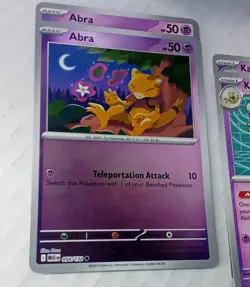 Pokemon Mega Evolution Abra Kadabra Alakazam Line Set 2 of each - Image 2