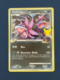 Hydreigon C SWSH138 Promo SWSH Black Star Pokemon Near Mint - Image 1