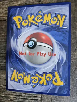 Pikachu Jumbo Promo Pl 58/102 1999-2000 Base Set Not For Play Use Pokemon - Image 2