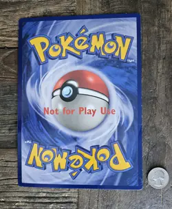 Pikachu Jumbo Promo Pl 58/102 1999-2000 Base Set Not For Play Use Pokemon - Image 4