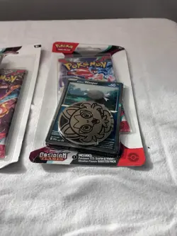 Obsidian Flames 3 Pack Blister and 1 Pack Blister Pokemon TCG Factory Sealed New - Image 5