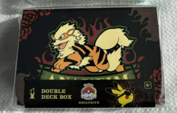 Pokemon World Championship Anaheim 2025 Arcanine Double Deck Box Rockabilly - Image 1