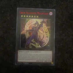 Yugioh Ebon Illusion Magician Red Ultra Rare LDS3-EN091 1st Ed Near Mint - Image 1