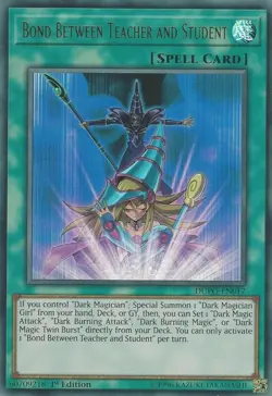 Yugioh Bond Between Teacher and Student DUPO-EN017 Ultra Rare 1st Ed NM - Image 1