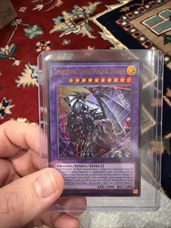Yugioh Timaeus The United Magical Dragon Ultra Rare Maze Of The Muertos - Image 1