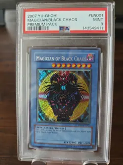 Magician of Black Chaos PP01-EN001 Premium Pack PSA 9 - Image 1
