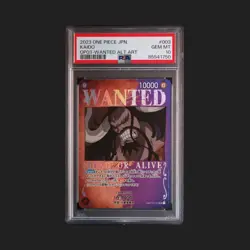 2023 ONE PIECE JAPANESE OP03-PILLARS OF STRENGTH | WANTED ALT ART KAIDO 003 - Image 1