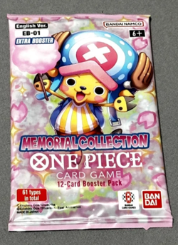 One Piece EB-01 Memorial Collection English Booster Pack Sealed - Image 1