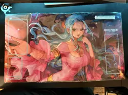 One Piece Card Game Official Playmat Only Nefertari Vivi Heroines Cup Limited JP - Image 1