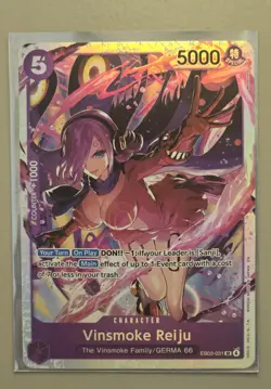 Bandai One Piece Extra Booster• Vinsmoke Reiju •SR• EB03-031 - Image 1