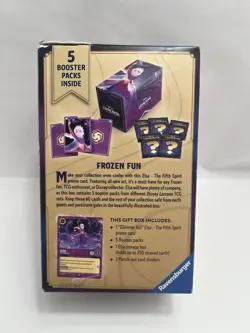 NEW 2025 Ravensburger Disney LORCANA Elsa Promo Card 5 Booster Pack GIFT BOX - Image 3