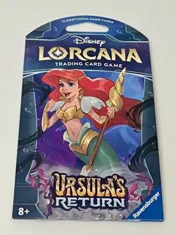 Disney Lorcana TCG Ursula's Return *Sleeved Booster Pack* - Image 1