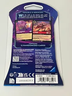 Disney Lorcana TCG Ursula's Return *Sleeved Booster Pack* - Image 2