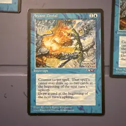 4x MTG- Arcane Denial - Alliances, NM-MP - Image 4