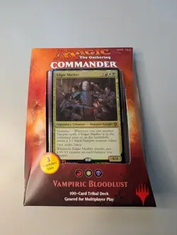 Magic the Gathering Commander Deck – Vampiric Bloodlust – Edgar Markov - Image 1
