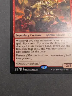 MTG Card - 1x Krark The Thumbless - Commander Legends - NM - Magic The Gathering - Image 4