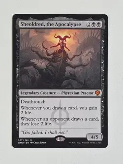MTG Sheoldred, the Apocalypse Dominaria United 107/281 Regular Mythic - Image 1