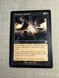 Insidious Dreams - Torment - Magic The Gathering M/NM (Never Played) - Image 1