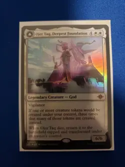 MTG Ojer Taq, Deepest Foundation The Lost Caverns of Ixalan Foil NM - Image 1