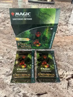 Lord of the Rings Collector Booster Pack | MTG | Factory Sealed 1 Pack 195166205274 - Image 1