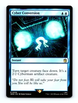 #38 2023 Doctor Who | Cyber Conversion Rare - Image 1