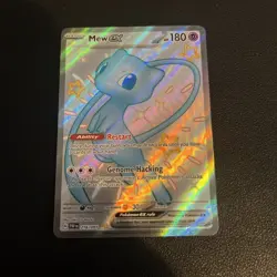 Pokemon TCG Mew EX 216/091 Paldean Fates - Image 1