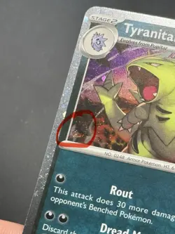 Tyranitar 135/193 *SWIRL* Paldea Evolved Promo Cosmos Holo Rare Pokemon TCG MINT - Image 2