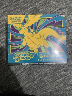 Pokemon TCG: Ascended Heroes POKEMON CENTER Exclusive ETB Torn Factory Seal - Image 2