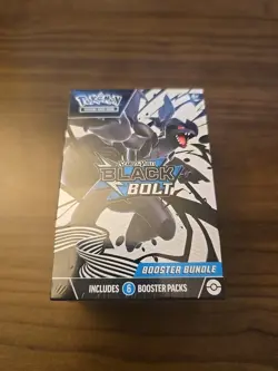 Pokemon Tcg Scarlet & Violet Black Bolt Booster Bundle New - Image 1